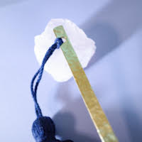 真鍮の槌目のしおり